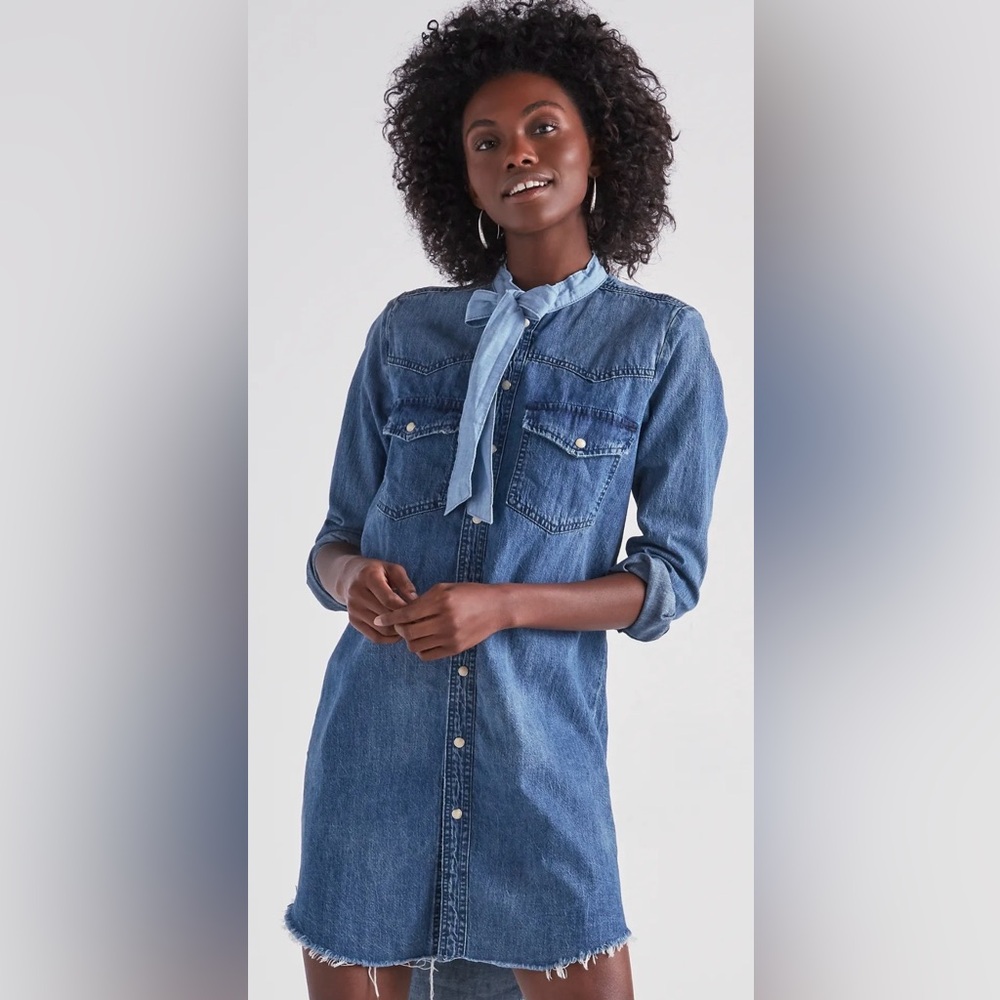 Lucky Brand Western Shirt Dress
